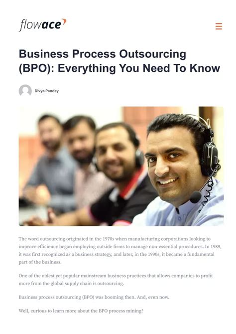 PPT - Business Process Outsourcing (BPO): Everything You Need To Know PowerPoint Presentation ...