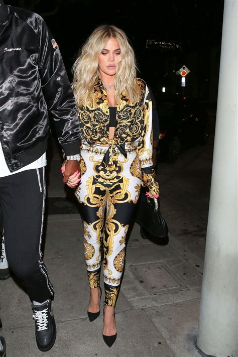 Khloe Kardashian Night Out Style - Craig's in West Hollywood 08/17/2018 • CelebMafia