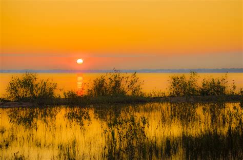 Sunset on Lake Michigan on Behance