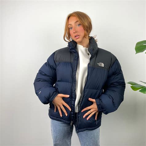 The North Face RARE Navy Nuptse 700 Puffer Jacket (S/M) – Jamie Online Vintage