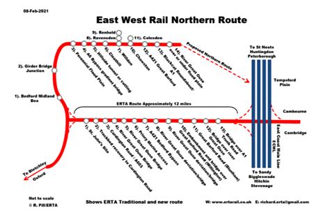 East west rail route - chromegulu