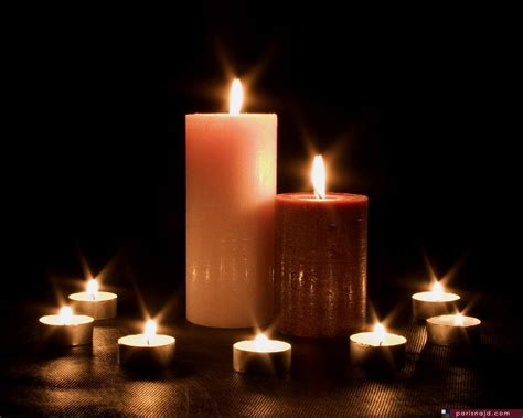 Images of romantic candles