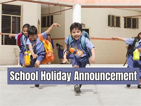 School Holiday March 2024: Big relief news for school students, Schools will remain closed for ...