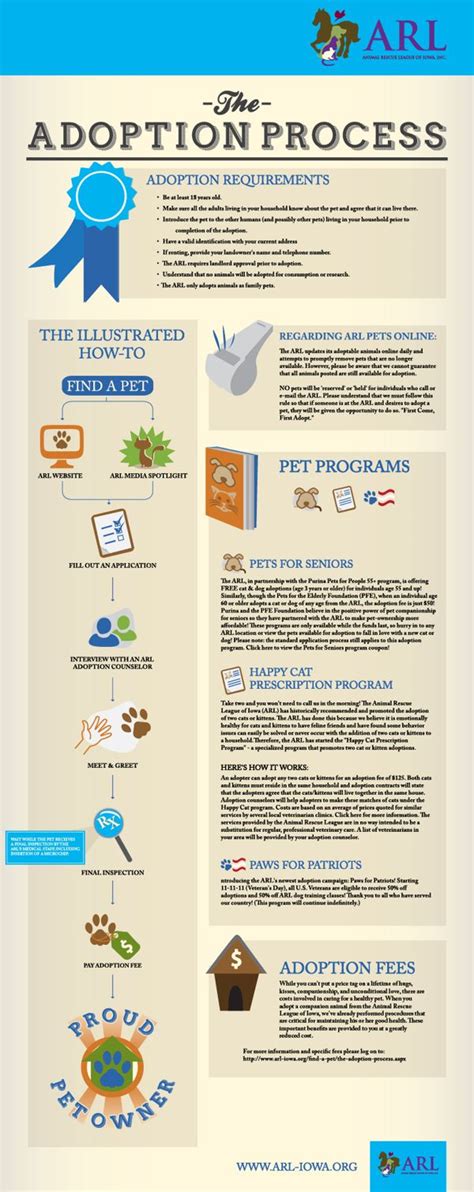 Pet Adoption Process | Visit our new infographic gallery at http://visualoop.com/ | Dogs ...