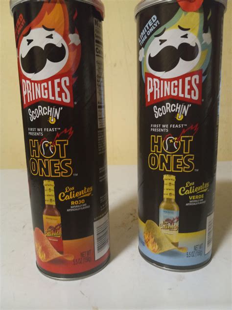 Pringles finally bringing the heat thanks to Hot Ones. I think I like the Rojo more : spicy