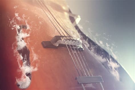 Free Images : music, wing, photography, vintage, sunlight, acoustic guitar, smoke, red, musical ...