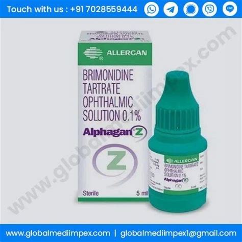 Alphagan Z Eye Drops, Generic Eye Drops, आई ड्राप in Nagpur , Global Medi Impex | ID: 26053812248