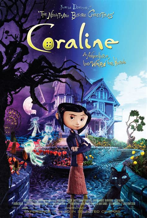 Coraline (#2 of 36): Extra Large Movie Poster Image - IMP Awards