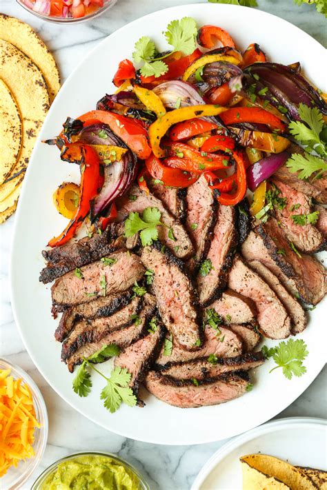 Easy Steak Fajitas - Damn Delicious