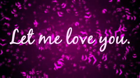 Let Me Love You - Ne-Yo - Lyrics - YouTube