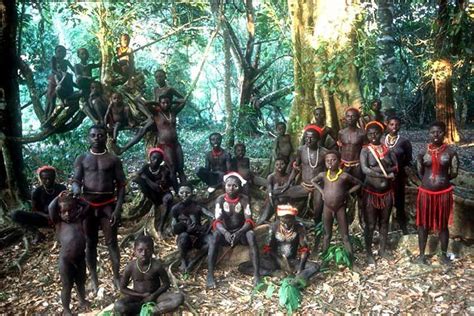 Lost Tribe On Small Island In The Indian Ocean remain virtually untouched by modern civilizat ...