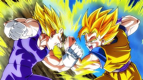 Dragonball Vegeta vs Son Goku, Dragon Ball, Vegeta, Son Goku, Super ...