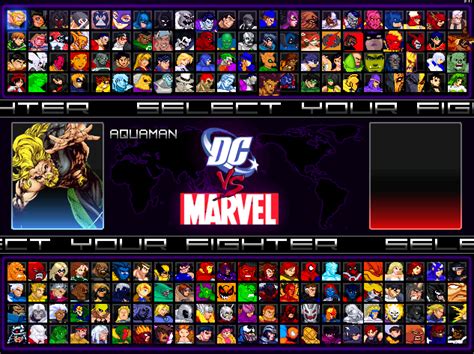 The Mugen Fighters Guild - DC v Marvel MUGEN 2016 - Updated