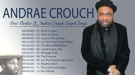 Best Playlist Of Andrae Crouch Gospel Songs 🙏 Most Popular Andrae Crouch Songs Of All Time - YouTube