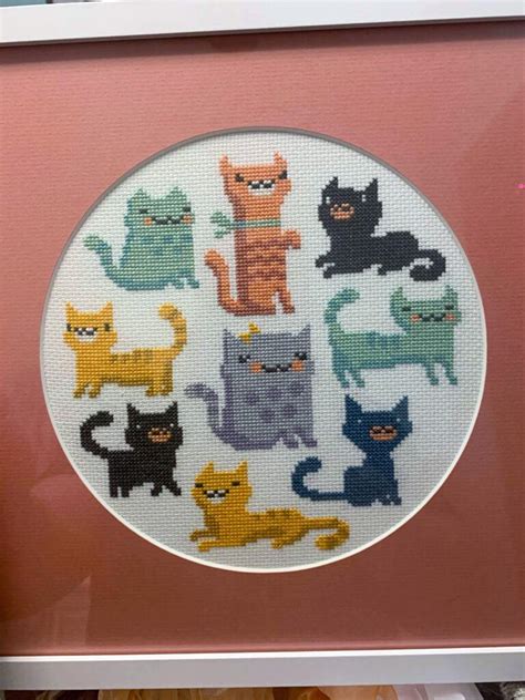 Cat Cross Stitch Patterns: Where to Find Great Designs | Happy Cat Corner