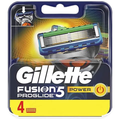 Gillette Blades Fusion Refills 4 pcs