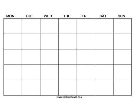 Free Free Printable Fill In Calendars | Get Your Calendar Printable