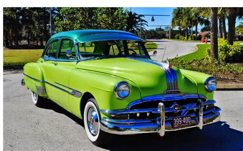 All American Classic Cars: 1952 Pontiac Chieftain DeLuxe 4-Door Sedan