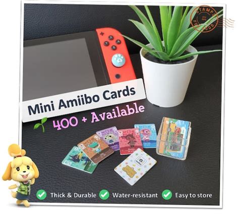 ANY ACNH Amiibo Cards for Animal Crossing New Horizons | Etsy