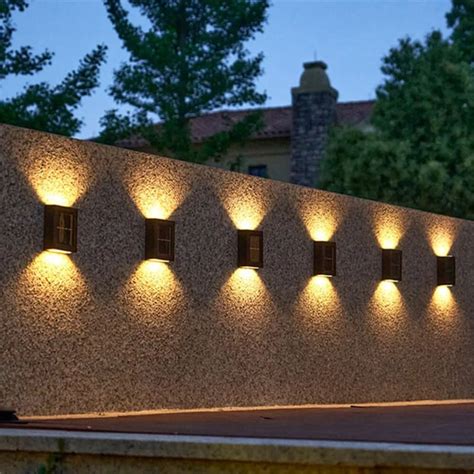 49% off on QTec 8x Waterproof Solar Wall Lights | OneDayOnly