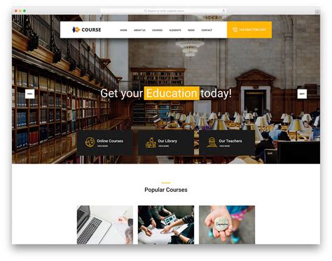 34 Best Free & Premium Education Website Templates 2020 - Colorlib