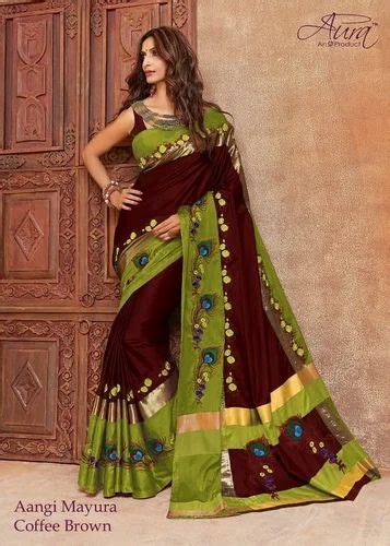 Designer Zardosi Work Wedding Wear Saree, Length: 5.5 m at Rs 780/piece in Surat