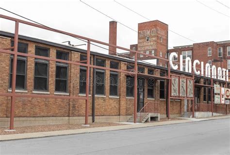 Cincinnati Sign Museum Building Editorial Stock Image - Image of cityscape, history: 305489204