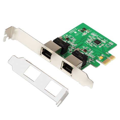 PCI-E 2-port Gigabit Ethernet Controller Card