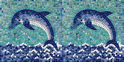 Decorative glass mosaico pool tiles texture seamless 15703