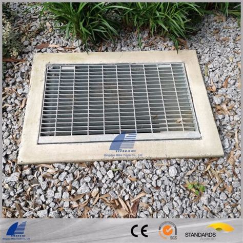 China Galvanized Heavy Duty Steel Grate for Trench, Sump, Drainage Cover - China Grate and Frame ...