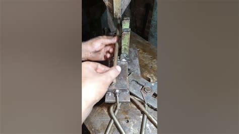 12mm iron rod U Shape bend | iron rod bending | #ironrod #bending - YouTube