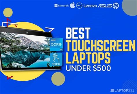 8 Best Cheap Touchscreen Laptops Under $500 in 2022 [Expert Picks]