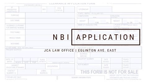 NBI Clearance | NBI Renewal & Application - NBI Form Number 5