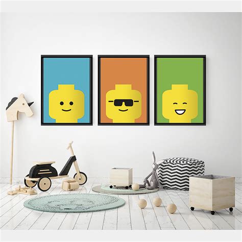 Lego Wall Art, Lego Poster, Lego Prints, Lego Art Print, Lego Decor ...