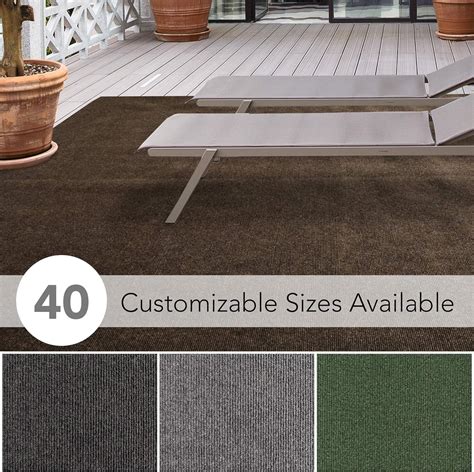 Amazon.com : iCustomRug Affordable Indoor/Outdoor Carpet with Marine Backing, Many Carpet ...