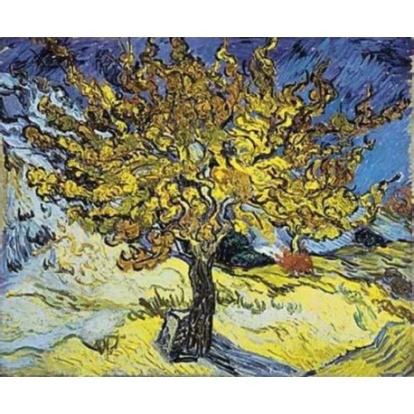 Mulberry Tree by Vincent Van Gogh - Art gallery oil painting...