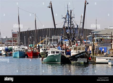 Gloucester MA fishing fleet Stock Photo - Alamy