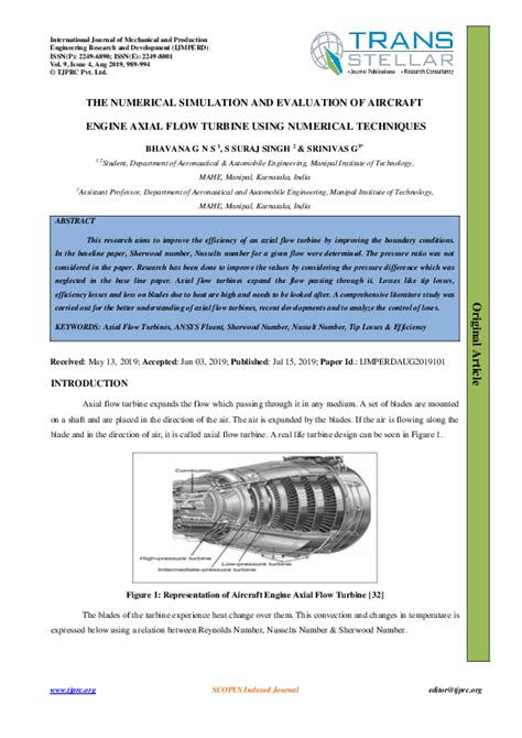 (PDF) DESIGN AND ANALYSIS OF STEAM TURBINE BLADE | TJPRC Publication ...