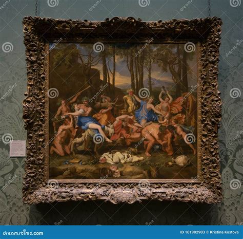 A Painting By Nicolas Poussin In The National Gallery In London Editorial Image | CartoonDealer ...