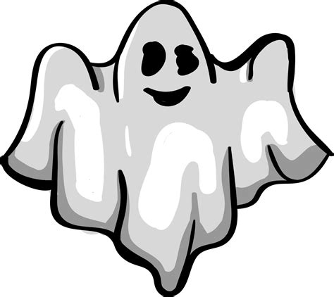 Scary ghost, illustration, vector on white background. 13784037 Vector ...