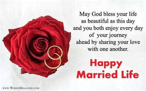 Happy Married Life Wishes | Wish You Happy Married Life Messages