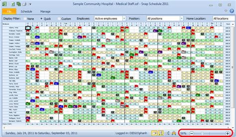 Master Production Schedule Template Excel Awesome Employee Scheduling software | Schedule ...