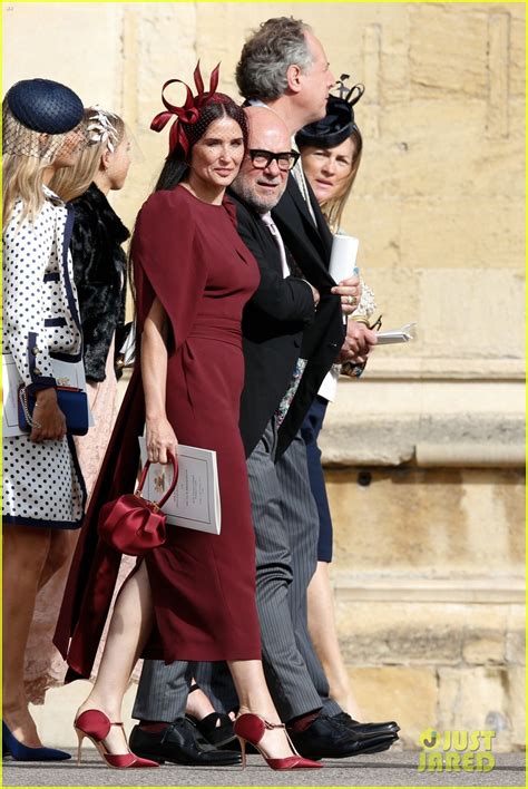 Demi Moore Dazzles at Princess Eugenie's Wedding!: Photo 4163656 | Demi ...