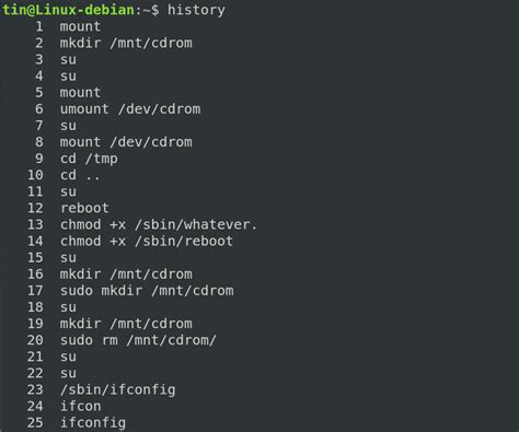 Using and Customizing Bash Command History