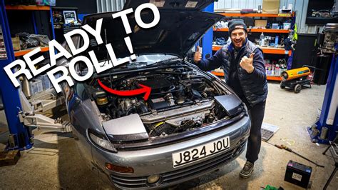 Getting Our Celica GT-Four Engine Fitted! - YouTube