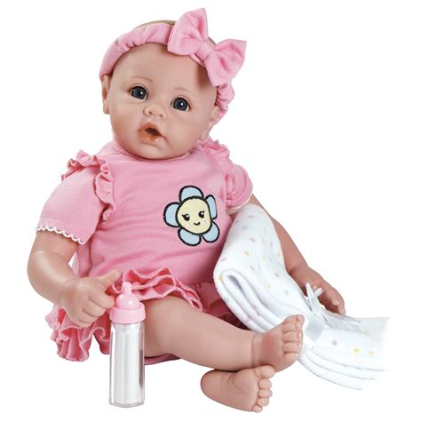 Adora Dolls Adora Premium Quality BabyTime™ Pink 16" Lifelike Play Doll