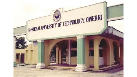 Federal University Of Technology Owerri FUTO School Fees 2021 - WITSPOT