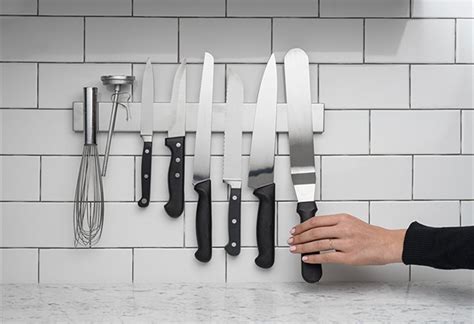 Professional Stainless Steel Magnetic Knife Holder - 12 inch - Letcase.com