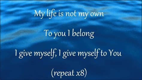 I give myself away and Here I am to worship w/ lyrics - William ...