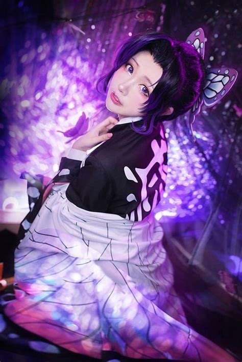 Shinobu Kochou Kimetsu no Yaiba Anime Cosplay Anime | Cosplay, Cô gái trong anime, Đang yêu